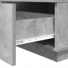 Stolik kawowy z szufladą Betonowy szary 95 x 55 x 31 cm