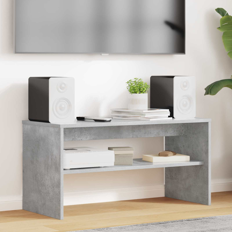 Szafka pod telewizor Betonowy szary 80 x 35 x 40 cm
