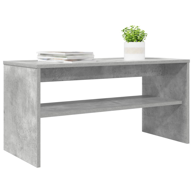 Szafka pod telewizor Betonowy szary 80 x 35 x 40 cm