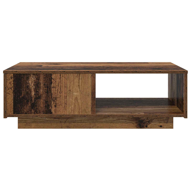 Stolik kawowy z szufladą Stare drewno 95 x 55 x 31 cm
