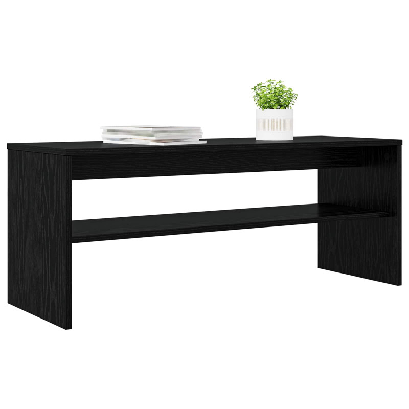 Szafka pod telewizor Czarny Dąb 100 x 35 x 40 cm