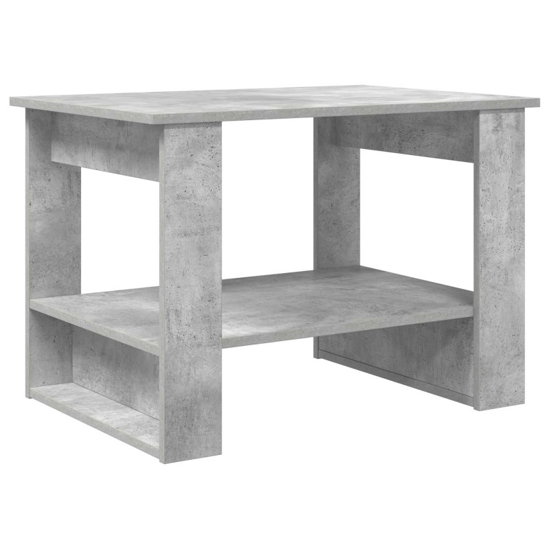 Stolik kawowy Betonowy szary 72 x 50 x 50 cm