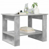 Stolik kawowy Betonowy szary 72 x 50 x 50 cm