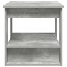 Stolik kawowy Betonowy szary 72 x 50 x 50 cm