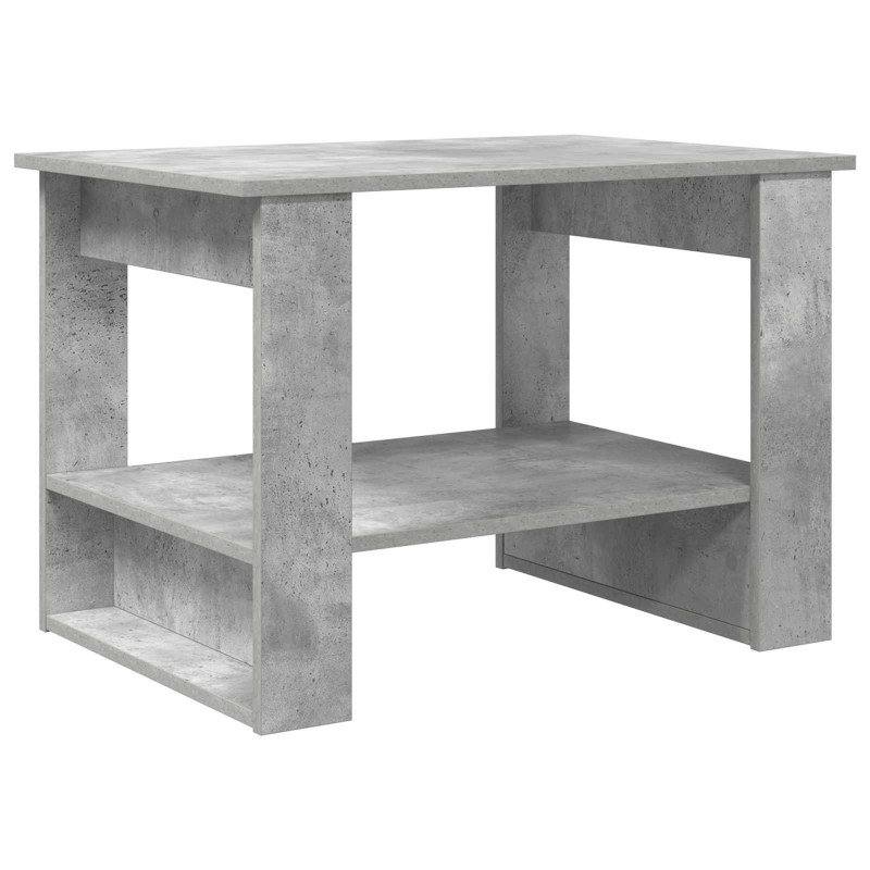 Stolik kawowy Betonowy szary 72 x 50 x 50 cm
