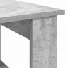 Stolik kawowy Betonowy szary 72 x 50 x 50 cm