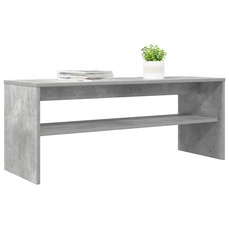 Szafka pod telewizor Betonowy szary 100 x 35 x 40 cm