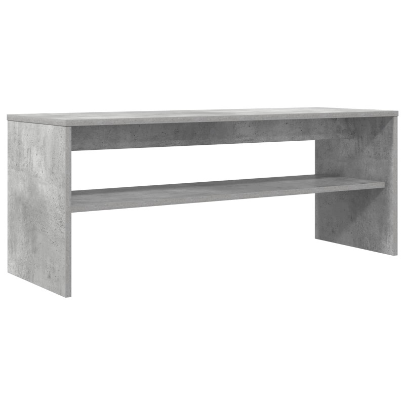 Szafka pod telewizor Betonowy szary 100 x 35 x 40 cm