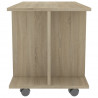 Szafka pod TV, dąb sonoma, 80x40x45 cm, materiał drewnopochodny