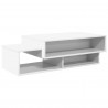 Stolik kawowy Biały 105 x 50 x 32,5 cm Materiał drewnopochodny