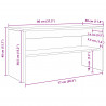 Szafka pod telewizor Betonowy szary 80 x 30 x 40 cm