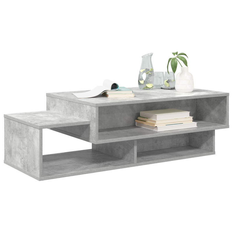 Stolik kawowy Betonowy szary 105 x 50 x 32,5 cm