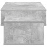 Stolik kawowy Betonowy szary 105 x 50 x 32,5 cm