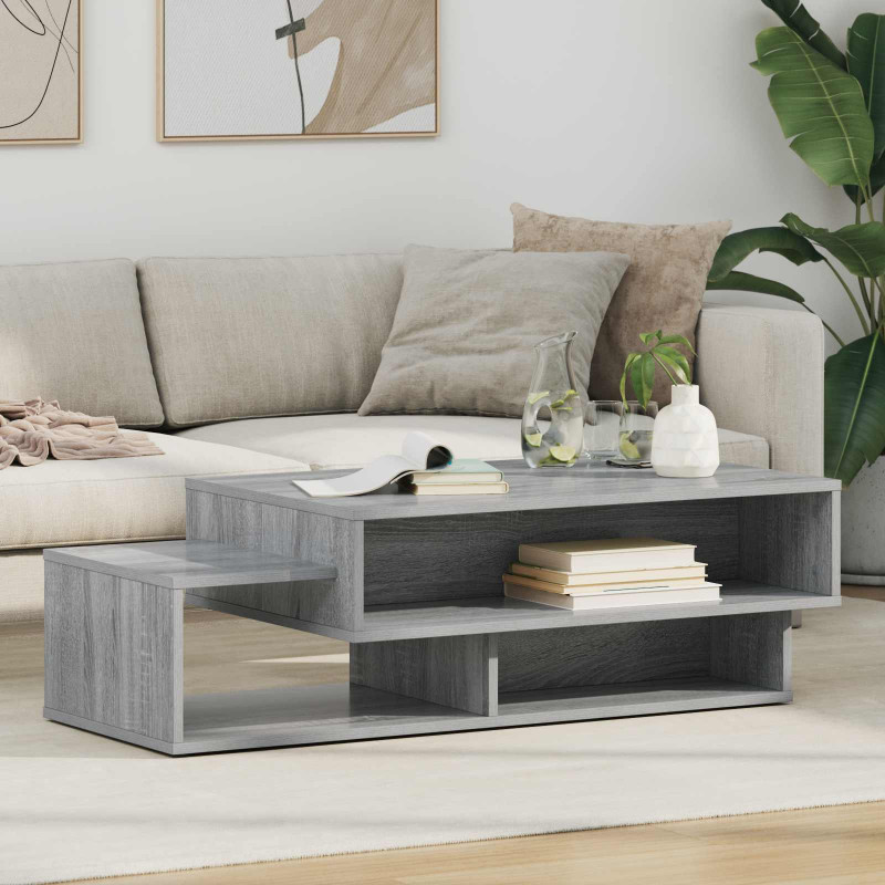 Stolik kawowy Szary Sonoma 105 x 50 x 32,5 cm