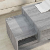 Stolik kawowy Szary Sonoma 105 x 50 x 32,5 cm