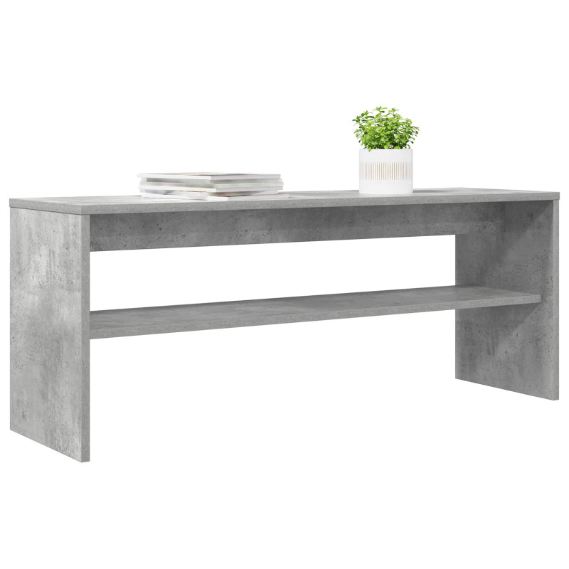 Szafka pod telewizor Betonowy szary 100 x 30 x 40 cm