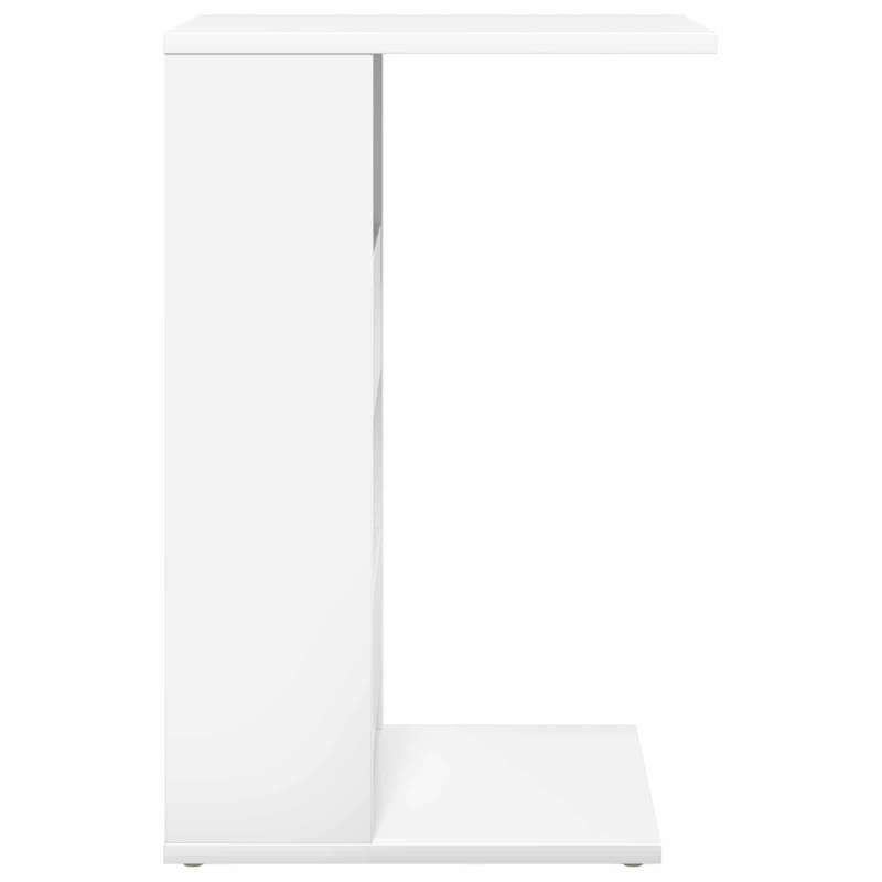 Stolik boczny Biały 40 x 35 x 60,5 cm Materiał drewnopochodny