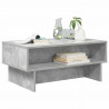 Stolik kawowy Betonowy szary 80 x 46 x 35 cm