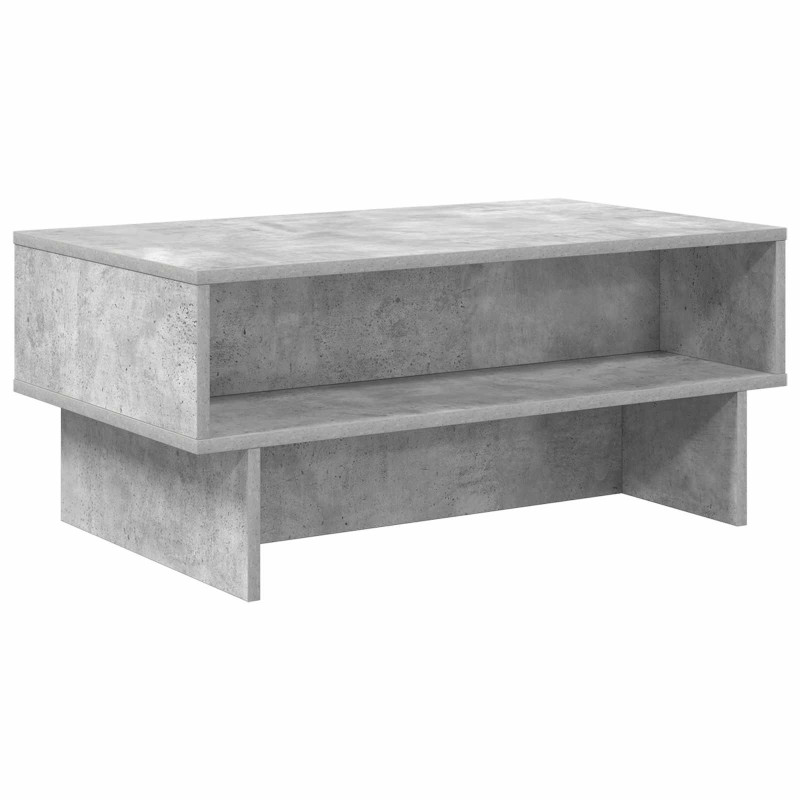 Stolik kawowy Betonowy szary 80 x 46 x 35 cm