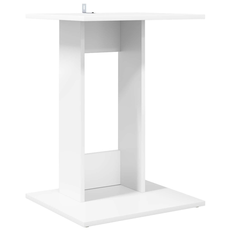 Stolik boczny Biały 45 x 40 x 62,5 cm Materiał drewnopochodny