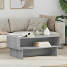 Stolik kawowy Szary Sonoma 80 x 46 x 35 cm