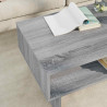 Stolik kawowy Szary Sonoma 80 x 46 x 35 cm