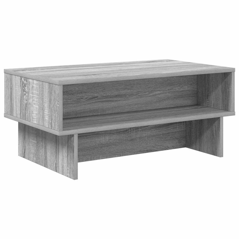 Stolik kawowy Szary Sonoma 80 x 46 x 35 cm