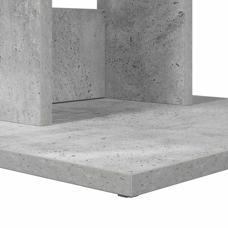Stolik boczny Betonowy szary 45 x 40 x 62,5 cm