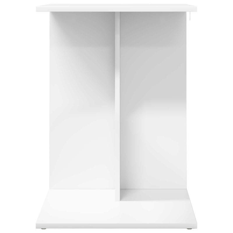 Stolik boczny Biały 45 x 40 x 62,5 cm Materiał drewnopochodny