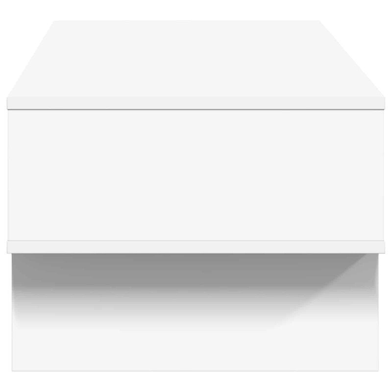 Stolik kawowy Biały 100 x 46 x 35 cm Materiał drewnopochodny