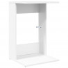 Stolik boczny Biały 40 x 38 x 62,5 cm Materiał drewnopochodny