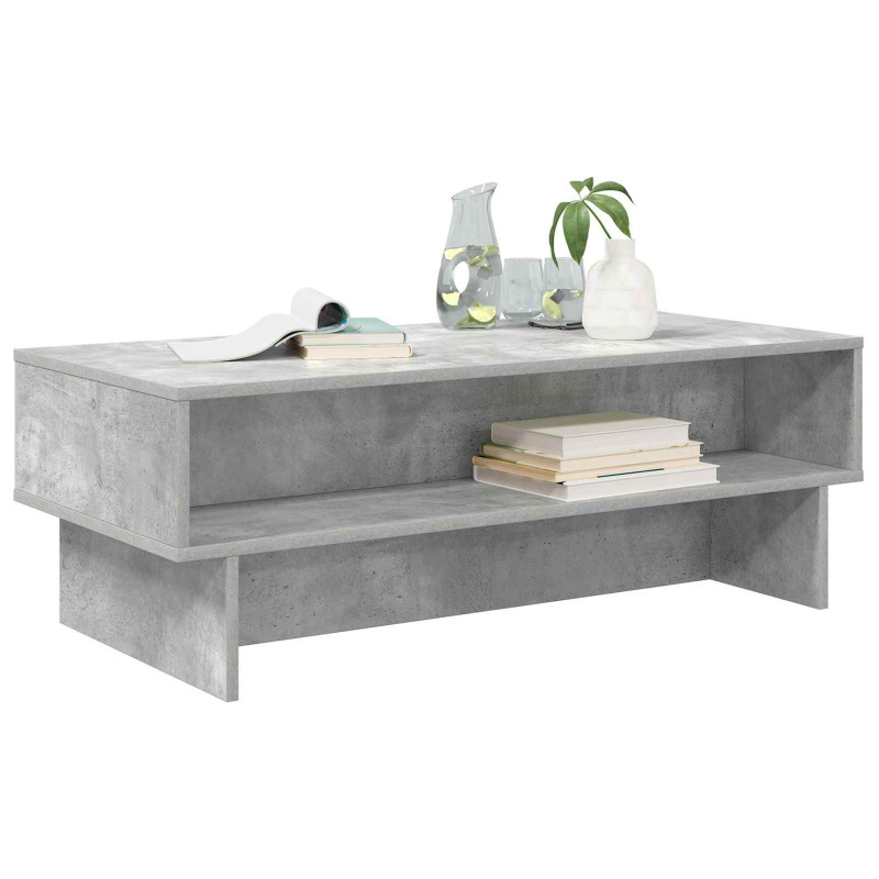 Stolik kawowy Betonowy szary 100 x 46 x 35 cm