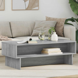 Stolik kawowy Szary Sonoma 100 x 46 x 35 cm