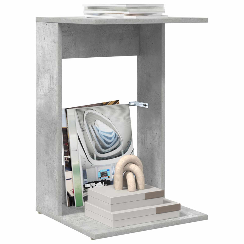 Stolik boczny Betonowy szary 40 x 38 x 62,5 cm