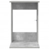 Stolik boczny Betonowy szary 40 x 38 x 62,5 cm