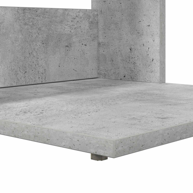 Stolik boczny Betonowy szary 40 x 38 x 62,5 cm