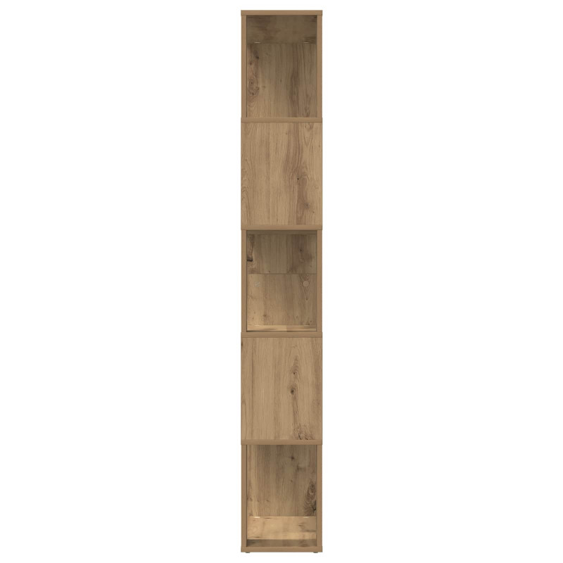 Szafka na książki Dąb rzemieślniczy 80 x 24 x 159 cm