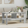 Stolik kawowy Betonowy szary 90 x 50 x 45 cm