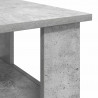 Stolik kawowy Betonowy szary 90 x 50 x 45 cm