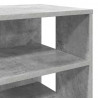 Szafka na buty 2 pcs Betonowy szary Materiał drewnopochodny