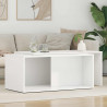 Zestaw stolików kawowych 2 pcs Biały Materiał drewnopochodny