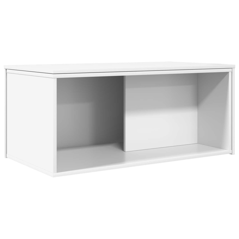 Zestaw stolików kawowych 2 pcs Biały Materiał drewnopochodny