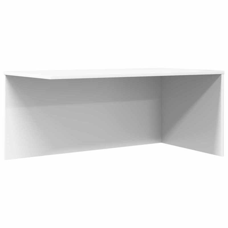 Zestaw stolików kawowych 2 pcs Biały Materiał drewnopochodny