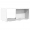 Zestaw stolików kawowych 2 pcs Biały Materiał drewnopochodny
