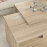 Zestaw stolików kawowych 2 pcs Dąb Sonoma