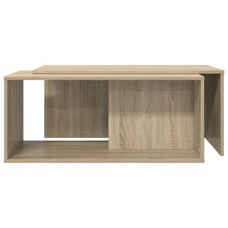 Zestaw stolików kawowych 2 pcs Dąb Sonoma