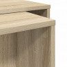 Zestaw stolików kawowych 2 pcs Dąb Sonoma