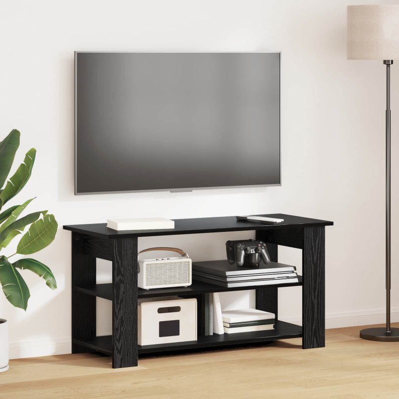 Stojak na telewizor Czarny Dąb 100 x 40 x 50 cm