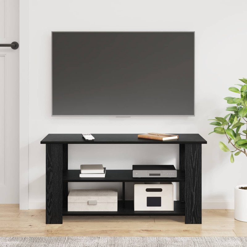 Stojak na telewizor Czarny Dąb 100 x 40 x 50 cm