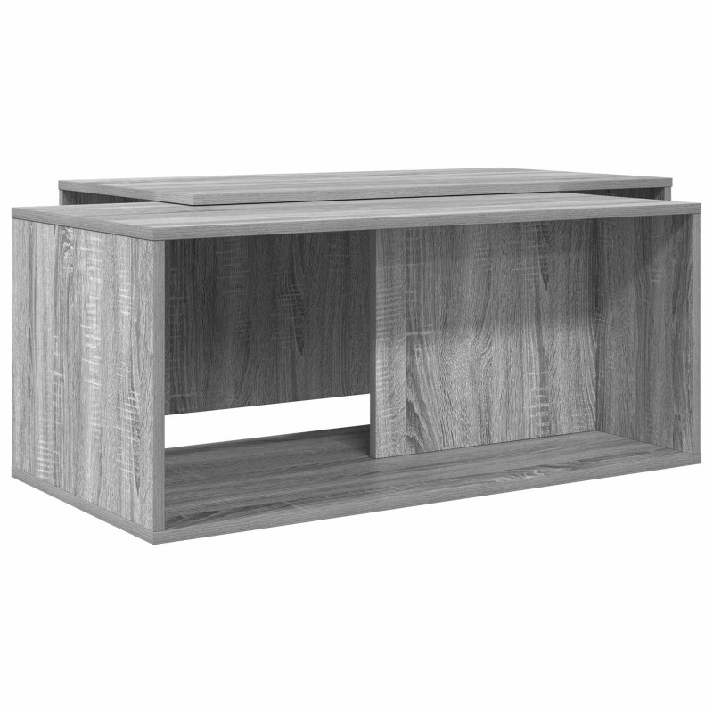 Zestaw stolików kawowych 2 pcs Szary Sonoma